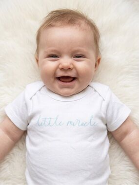 Tiny Victories "Little Miracle" Graphic Bodysuit